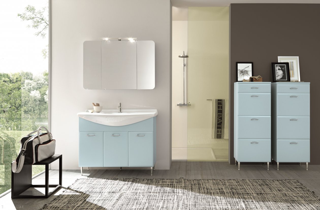 Ambra - clean design, bath, Italian bath, vanities, bathroom furniture, modern bathroom, Ambra, bathroom, shower, bathrooms Chicago, cabinets