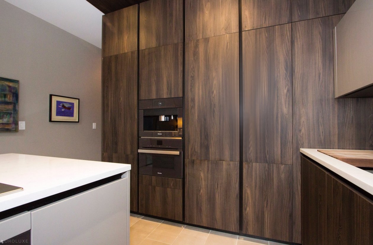 Chicago | East Village Kitchen & Master Bath - Italian laminated cabinets, Modern laminated kitchen