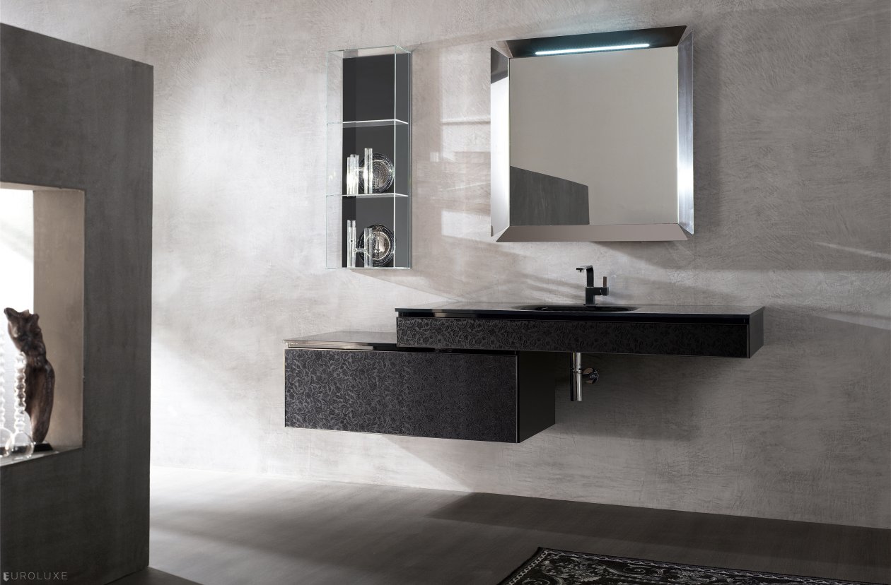 Onyx - bathroom furniture, Onyx bathroom, Chicago bath, clean design, modern bathroom, Italian furniture, bathroom mirror