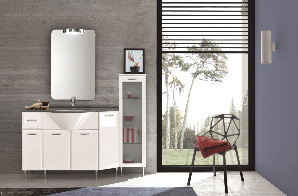 Ambra - bath, clean design, bathrooms Chicago, Italian bath, modern bathroom, cabinets, bathroom, bathroom furniture, vanities, Ambra, shower