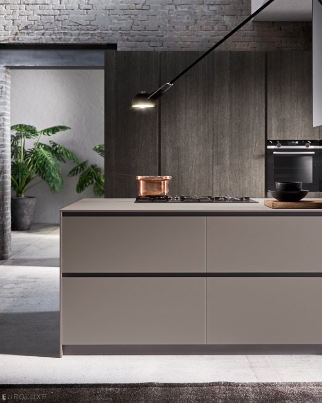 Moka - modern kitchen, italian kitchen, minimalistic kitchen, european kitchen, Moka, chicago kitchen cabinets, Pedini, modern european kitchen