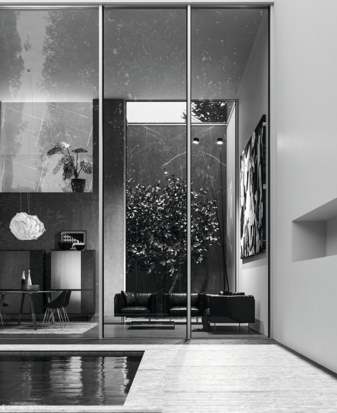 AK 04 - arrital, italian, dining furniture, contemporary kitchen, kitchen Chicago, cabinets, arrital cabinets chicago, ak project, modern design, urban interior