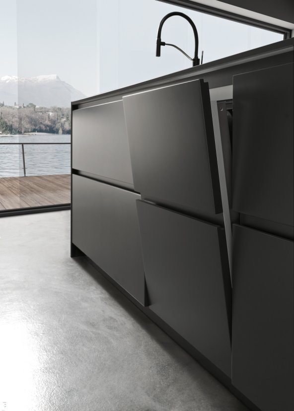 Dune - minimalistic kitchen, kitchen cabinets, modern kitchen, kitchen Chicago, Dune by Pedini, urban interior, italian, custom kitchen cabinets, pedini cabinets chicago, european kitchen, modern design, Dune kitchen Chicago, dining furniture, contemporary kitchen