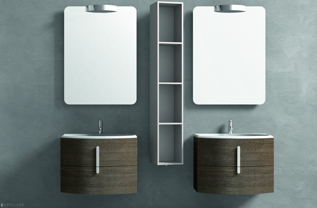 Topazio - modern bath, Italian furniture, white bathroom, Topazio, cabinets, bathroom furniture, bathroom interior