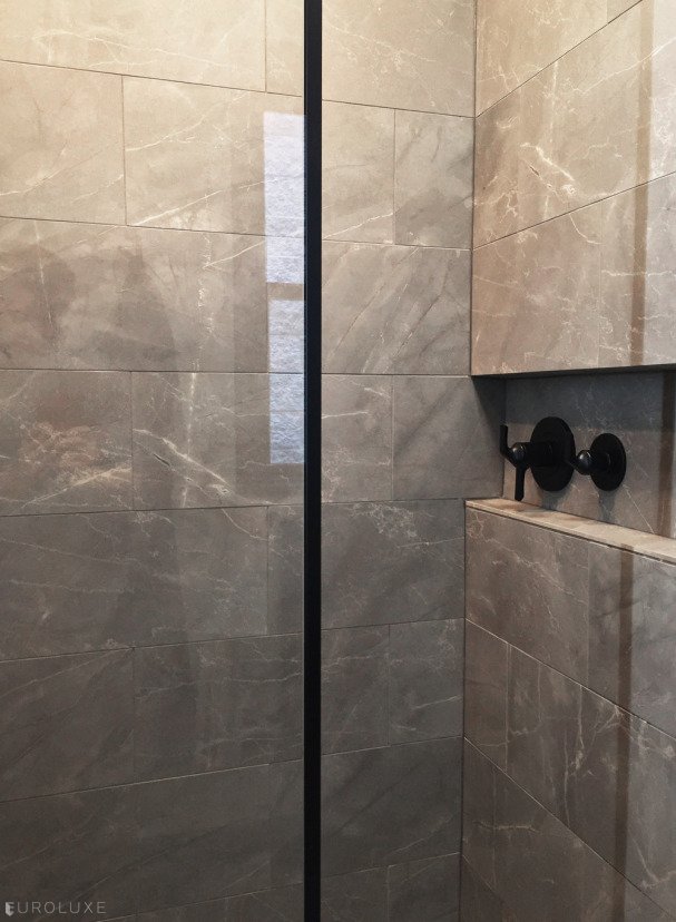 Chicago | East Village Kitchen & Master Bath - Italian laminated cabinets, Modern laminated kitchen