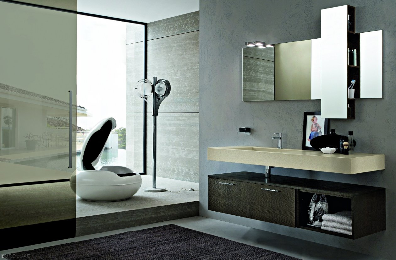 Play - contemporary bathroom, bathroom d????cor, bathroom tile, modern interior, bathroom accessories, bathroom mirrors, Italian bathroom, , Play bathroom, bathroom bench, bathroom armoire