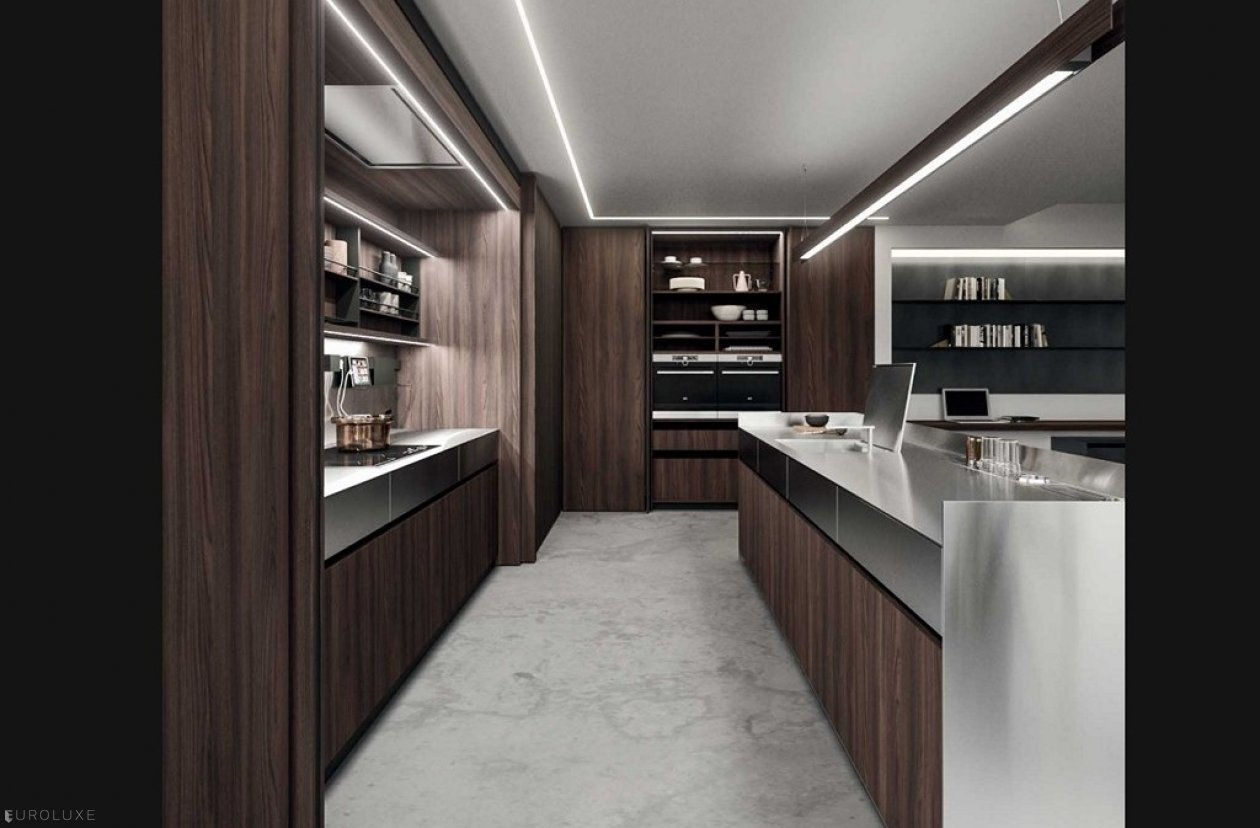 Nautila - custom kitchen cabinets, italian, dining furniture, black kitchen, kitchen cabinets, kitchen Chicago, minimalistic kitchen, european kitchen, Nautila arrital, modern kitchen, modern design, urban interior, arrital cabinets chicago, contemporary kitchen, wooden kitchen
