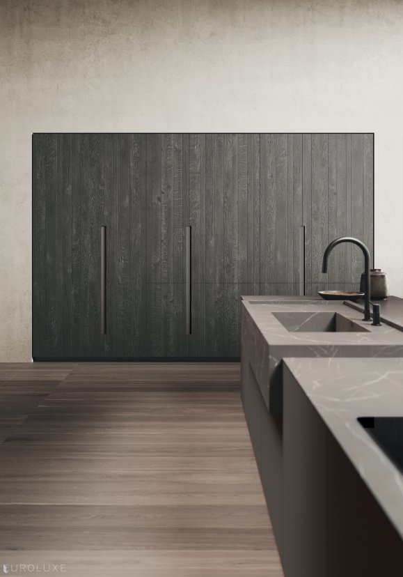 Bluna - dining furniture, urban interior, italian, wooden kitchen, modern kitchen, modern design, european kitchen, Bluna by Binova, kitchen Chicago, kitchen cabinets, black kitchen, minimalistic kitchen, contemporary kitchen, custom kitchen cabinets, Binova cabinets chicago