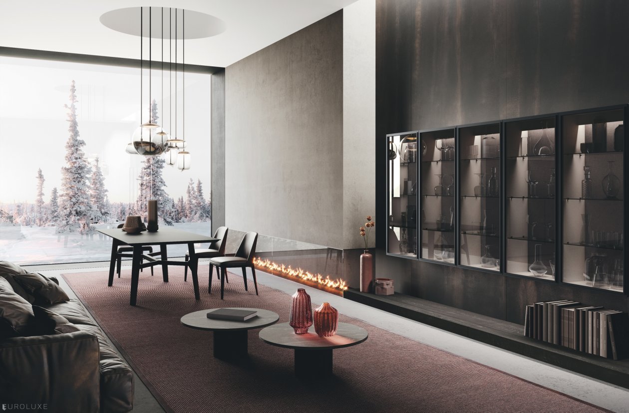 Bluna - kitchen Chicago, european kitchen, wooden kitchen, modern design, custom kitchen cabinets, contemporary kitchen, dining furniture, Binova cabinets chicago, black kitchen, minimalistic kitchen, urban interior, modern kitchen, italian, Bluna by Binova, kitchen cabinets