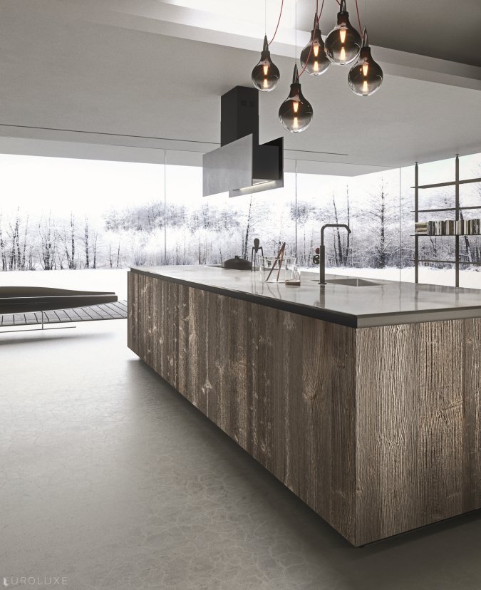 AK 05 in Abete Chalet Veneer & Piombo Laquer - contemporary kitchen, modern design, kitchen Chicago, ak project, modern kitchen cabinets, chicago italian cabinets, arrital, dining furniture, italian, arrital cabinets chicago, urban interior