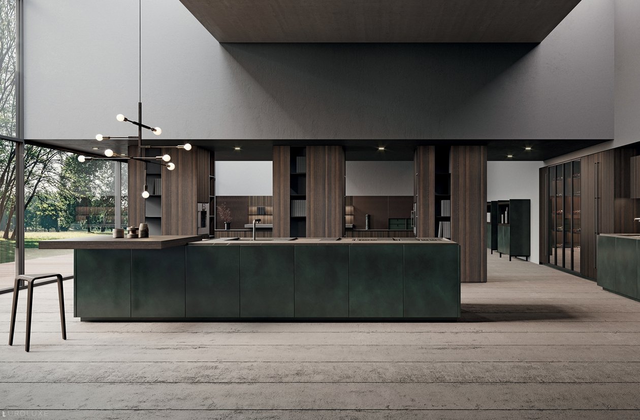 Scava - dining furniture, kitchen Chicago, custom kitchen cabinets, urban interior, modern design, contemporary kitchen, italian, modern kitchen, Scava by Binova, wooden kitchen, kitchen cabinets, Binova cabinets chicago, black kitchen, minimalistic kitchen, european kitchen