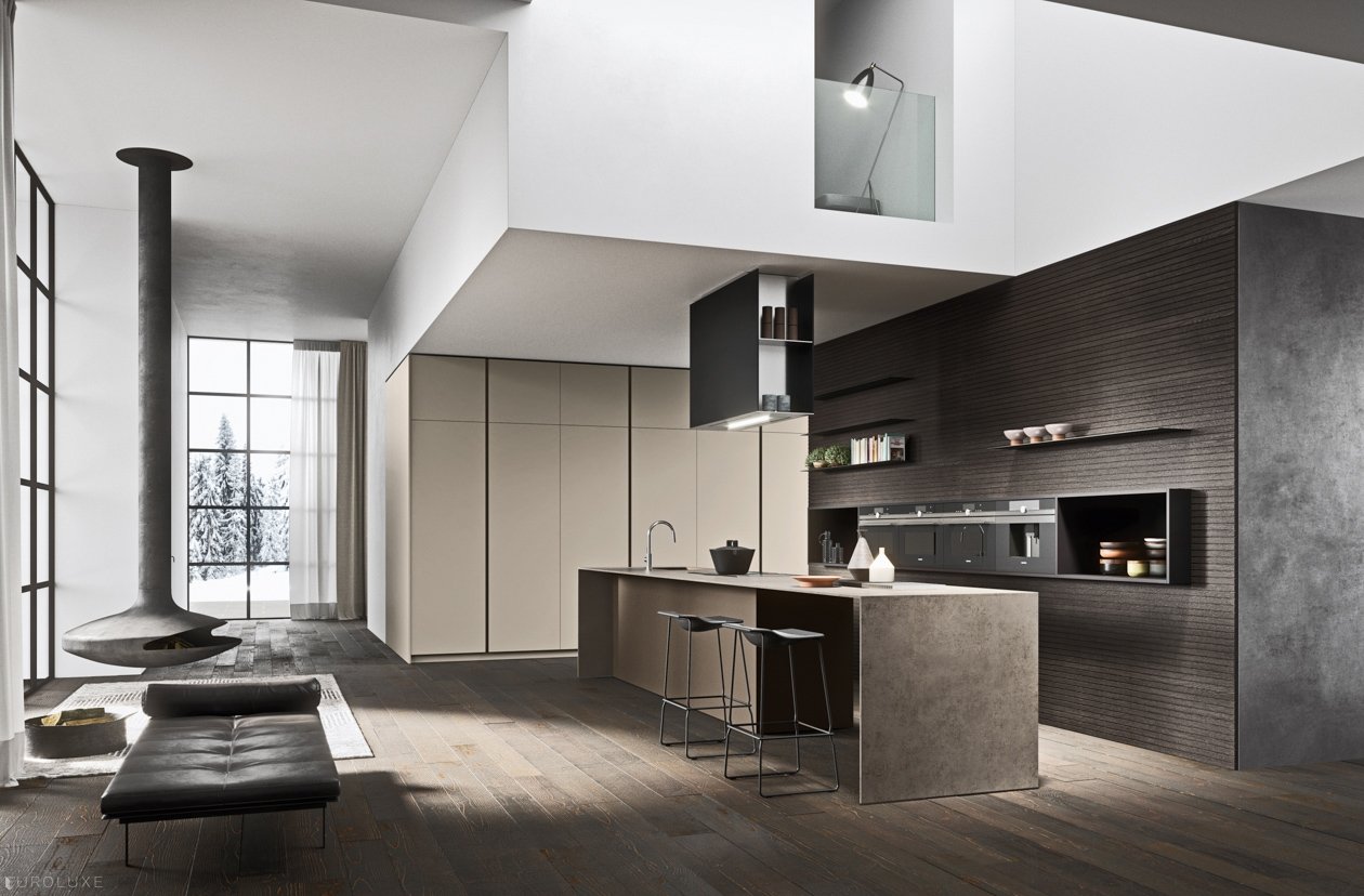 Moka - modern european kitchen, Moka, minimalistic kitchen, Pedini, chicago kitchen cabinets, modern kitchen, european kitchen, italian kitchen