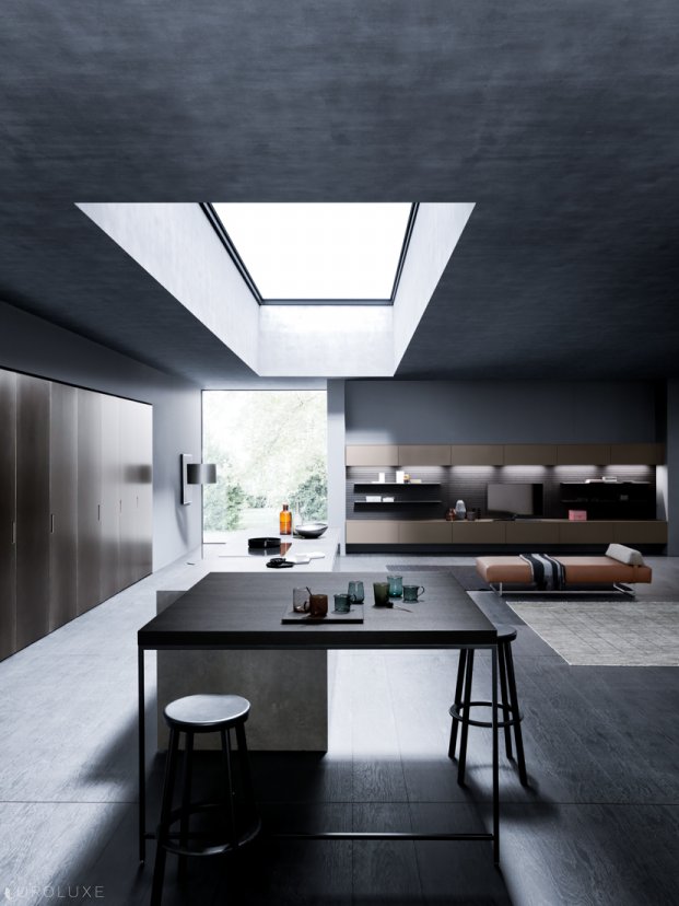 Moka - italian kitchen, minimalistic kitchen, Moka, chicago kitchen cabinets, Pedini, modern kitchen, modern european kitchen, european kitchen