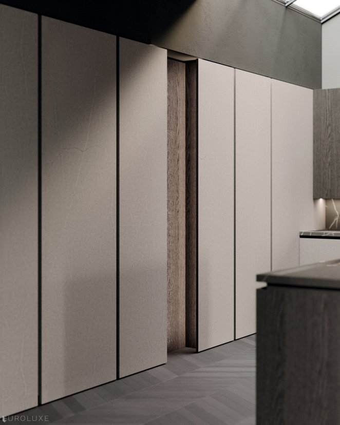 Bluna - custom kitchen cabinets, modern kitchen, kitchen Chicago, Bluna by Binova, contemporary kitchen, modern design, Binova cabinets chicago, wooden kitchen, european kitchen, urban interior, black kitchen, kitchen cabinets, dining furniture, italian, minimalistic kitchen