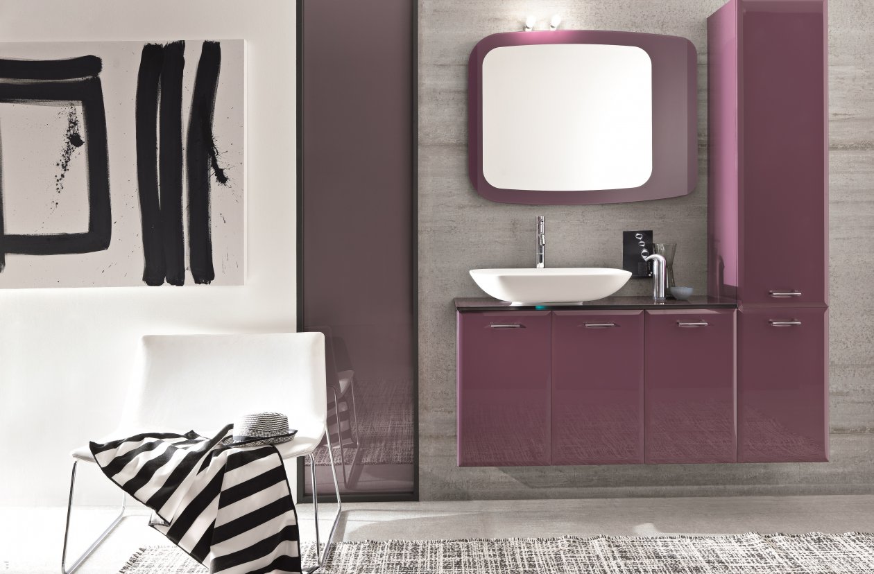 Ambra - bathroom, vanities, bathrooms Chicago, Italian bath, bathroom furniture, cabinets, shower, bath, clean design, modern bathroom, Ambra