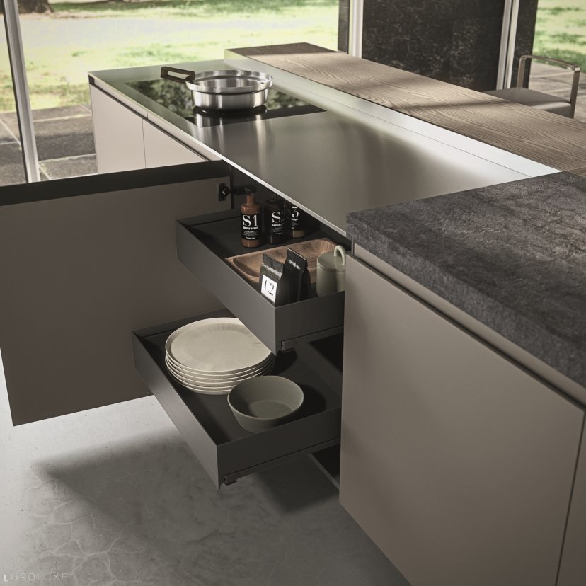 AK 05 - modern design, kitchen Chicago, italian, cabinets, arrital cabinets chicago, contemporary kitchen, arrital, dining furniture, ak project, urban interior