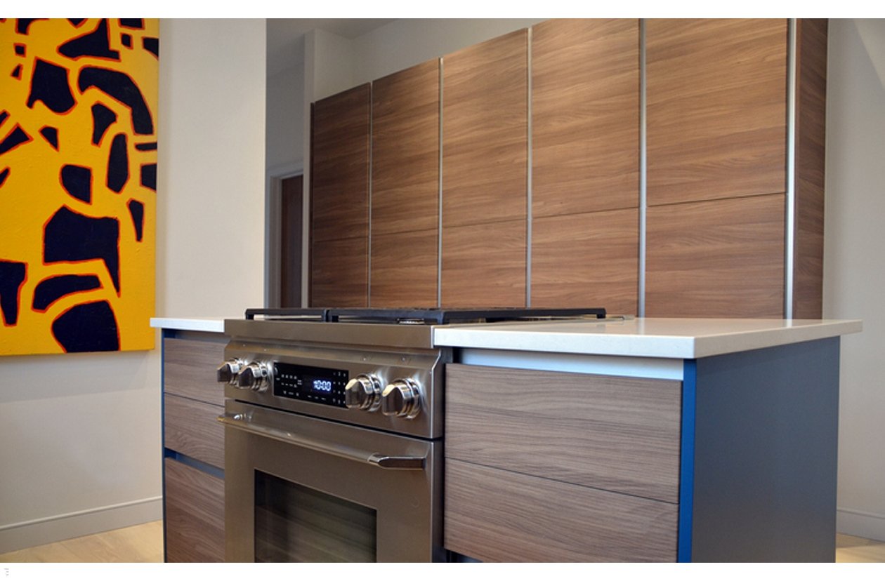 Chicago | Bucktown Kitchen - Bucktown Kitchen, wood furniture, kitchen island, dining room interior, cabinets, interior design firm chicago, modern home