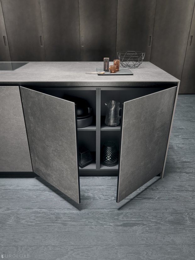 Moka - Moka, chicago kitchen cabinets, minimalistic kitchen, modern kitchen, italian kitchen, european kitchen, Pedini, modern european kitchen