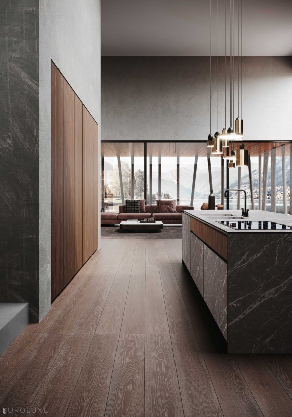 Avola - modern design, custom kitchen cabinets, contemporary kitchen, dining furniture, black kitchen, minimalistic kitchen, modern kitchen, urban interior, kitchen cabinets, european kitchen, Binova cabinets chicago, kitchen Chicago, Avola by Binova, italian, wooden kitchen