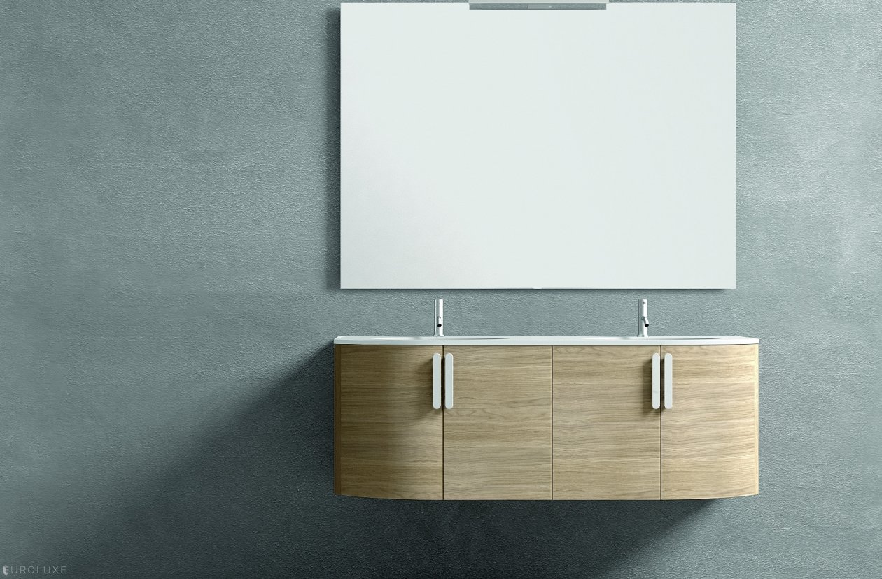 Topazio - bathroom furniture, white bathroom, modern bath, bathroom interior, Italian furniture, Topazio, cabinets