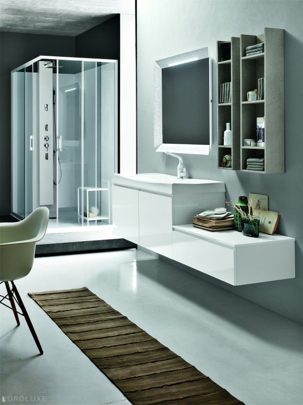 Petra - Italian bath, bathroom decor, bathroom cabinets, bathroom accessories, bathroom mirrors, Petra by Artesi Bathroom, bathroom tile, , bathroom armoire, bathroom bench