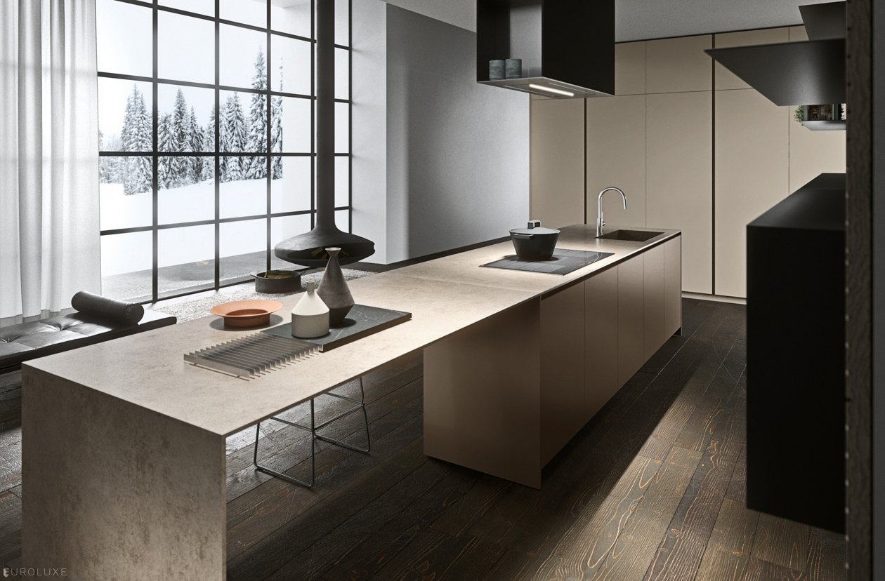 Moka - Moka, european kitchen, Pedini, modern kitchen, italian kitchen, minimalistic kitchen, modern european kitchen, chicago kitchen cabinets
