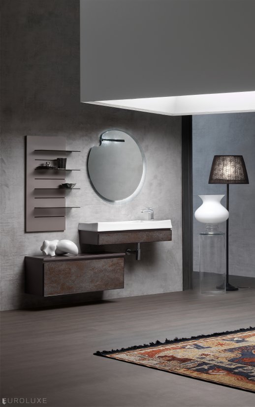 Onyx - modern bathroom, bathroom mirror, bathroom furniture, Italian furniture, Onyx bathroom, Chicago bath, clean design
