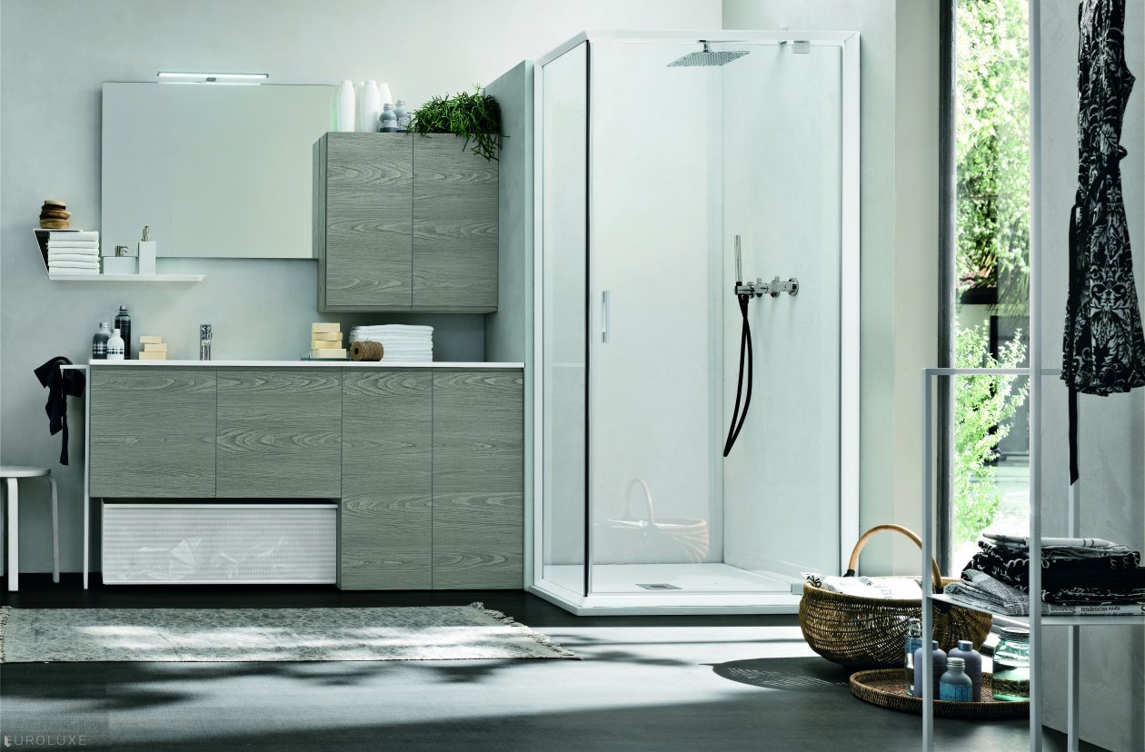 Lavanderia - bathroom bench, bathroom accessories, bathroom armoire, bathroom tile, Lavanderia Bathroom, bathroom decor, , bathroom mirrors