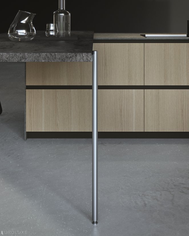 AK Project in Sesamo and Etna Textured Melamine - chicago italian cabinets, modern kitchen cabinets, urban interior, italian, dining furniture, arrital, arrital cabinets chicago, modern design, contemporary kitchen, kitchen Chicago, ak project