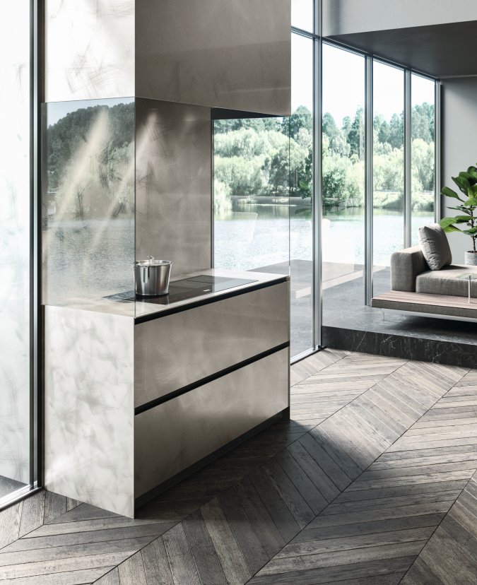 AK 04 - italian, modern design, ak project, urban interior, kitchen Chicago, dining furniture, cabinets, arrital cabinets chicago, arrital, contemporary kitchen