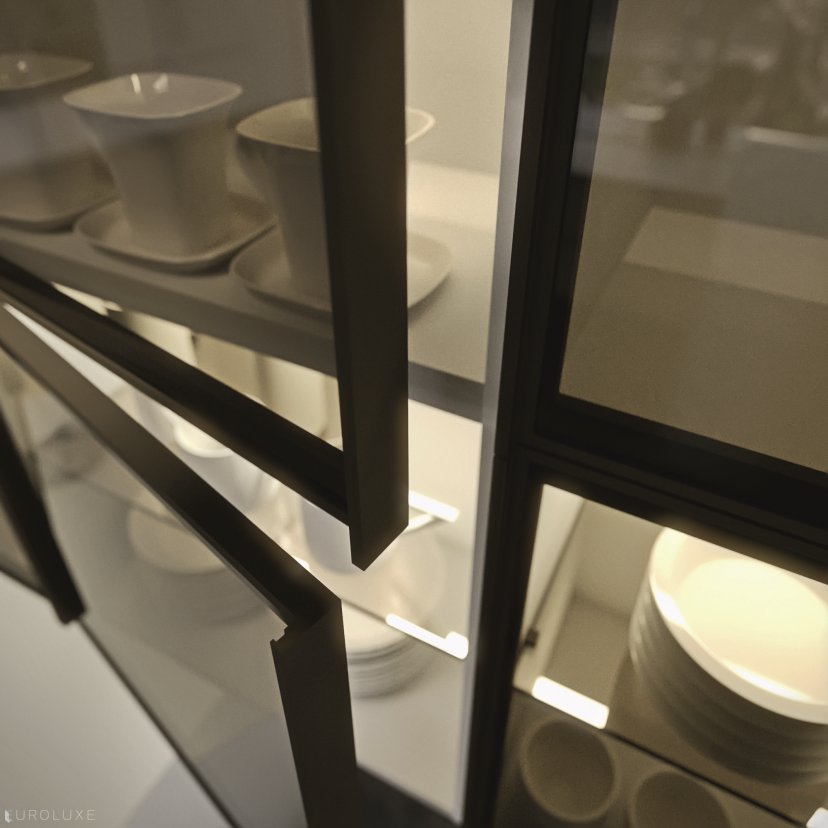 AK Project in White High Gloss Tecnlox - modern design, arrital, dining furniture, kitchen Chicago, modern kitchen cabinets, italian, ak project, urban interior, chicago italian cabinets, contemporary kitchen, arrital cabinets chicago