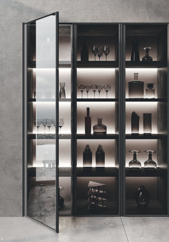 Bluna - modern kitchen, contemporary kitchen, kitchen cabinets, wooden kitchen, urban interior, modern design, custom kitchen cabinets, dining furniture, european kitchen, Binova cabinets chicago, black kitchen, kitchen Chicago, italian, minimalistic kitchen, Bluna by Binova