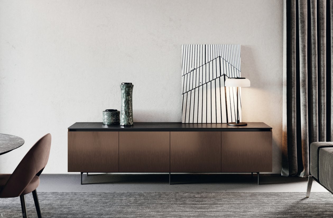 Bluna - minimalistic kitchen, european kitchen, modern kitchen, wooden kitchen, black kitchen, dining furniture, Binova cabinets chicago, kitchen cabinets, modern design, Bluna by Binova, kitchen Chicago, urban interior, custom kitchen cabinets, italian, contemporary kitchen