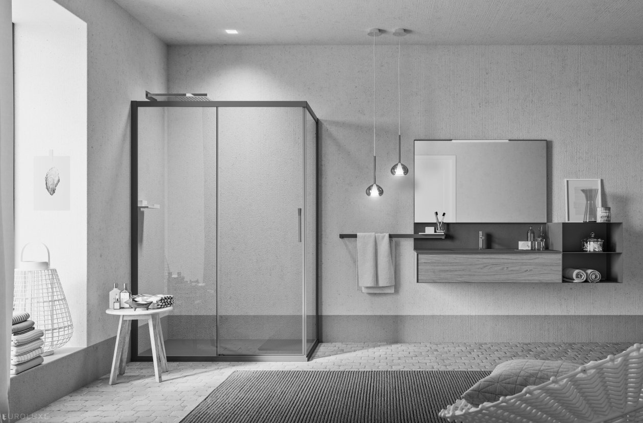 Dress - bathroom design, contemporary bath, Italian bath, modern interior, Chicago furniture, bathroom furniture