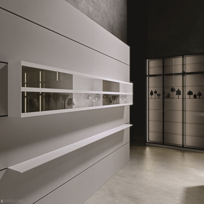 AK 08 in White Corian  - urban interior, modern kitchen cabinets, modern design, italian, italian cabinets, ak project arrital, graphite kitchen, european kitchen cabinets, contemporary kitchen, kitchen Chicago, dining furniture, arrital cabinets chicago, minimalistic kitchen, modular kitchen