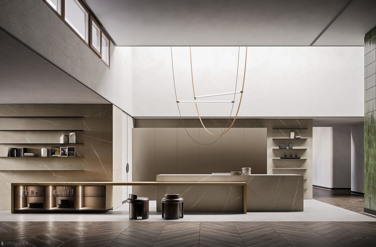 Materika - modern kitchen, kitchen Chicago, custom kitchen cabinets, kitchen cabinets, european kitchen, contemporary kitchen, minimalistic kitchen, italian, dining furniture, Materika by Pedini, urban interior, modern design, pedini cabinets chicago