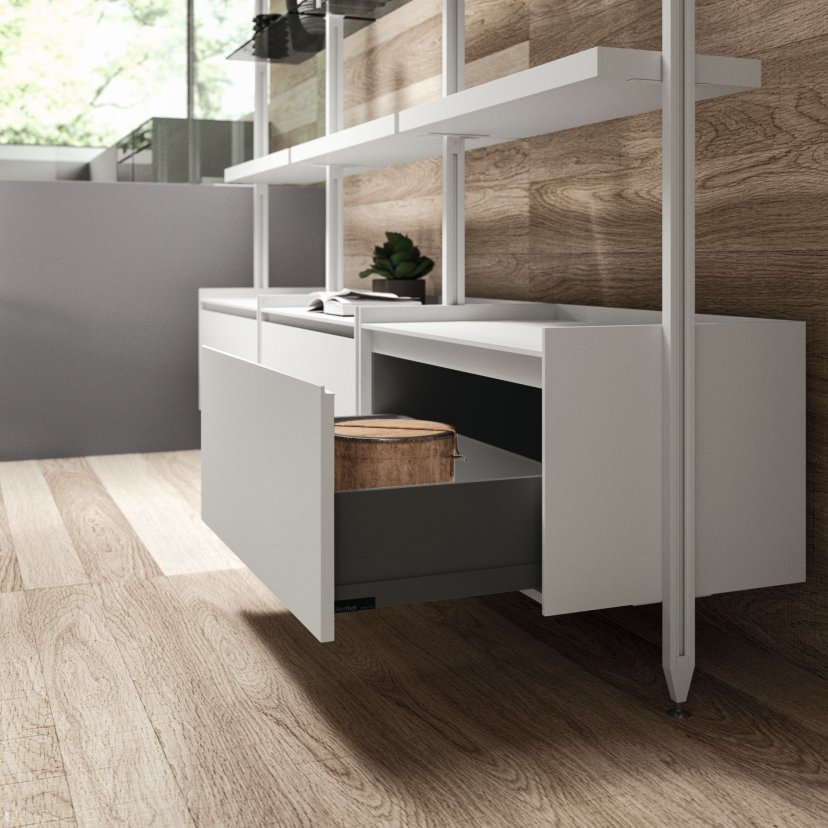 AK 04 in Fenix Verde Comodoro - arrital cabinets chicago, modern kitchen cabinets, kitchen Chicago, italian, modern design, ak project, chicago italian cabinets, dining furniture, contemporary kitchen, urban interior, arrital