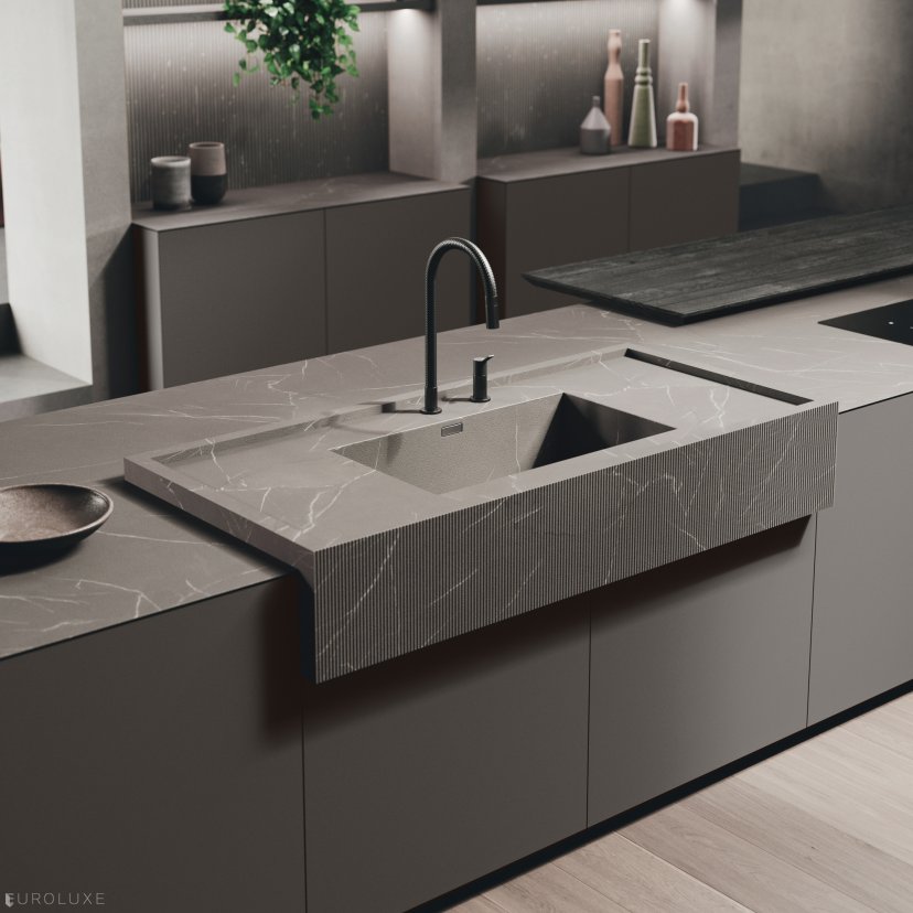 Bluna - Binova cabinets chicago, kitchen Chicago, contemporary kitchen, modern kitchen, urban interior, dining furniture, italian, wooden kitchen, black kitchen, modern design, minimalistic kitchen, european kitchen, Bluna by Binova, kitchen cabinets, custom kitchen cabinets