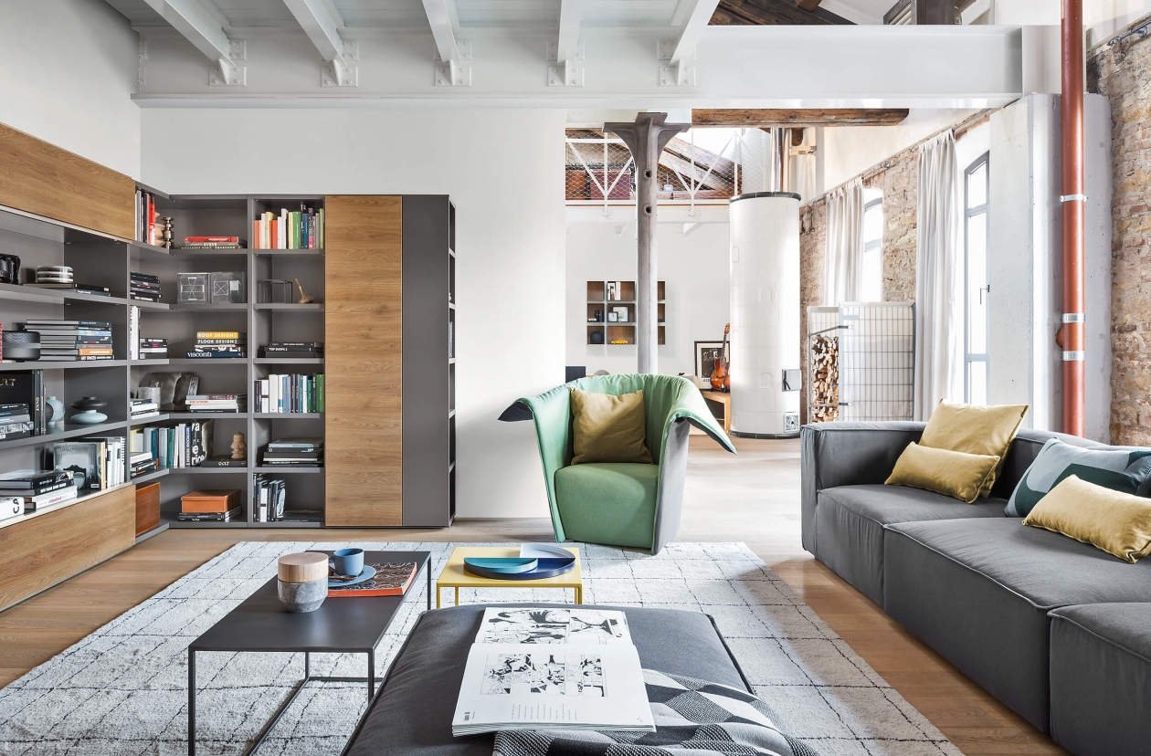 Creative Residence - italian modular entertainment system, modern media walls