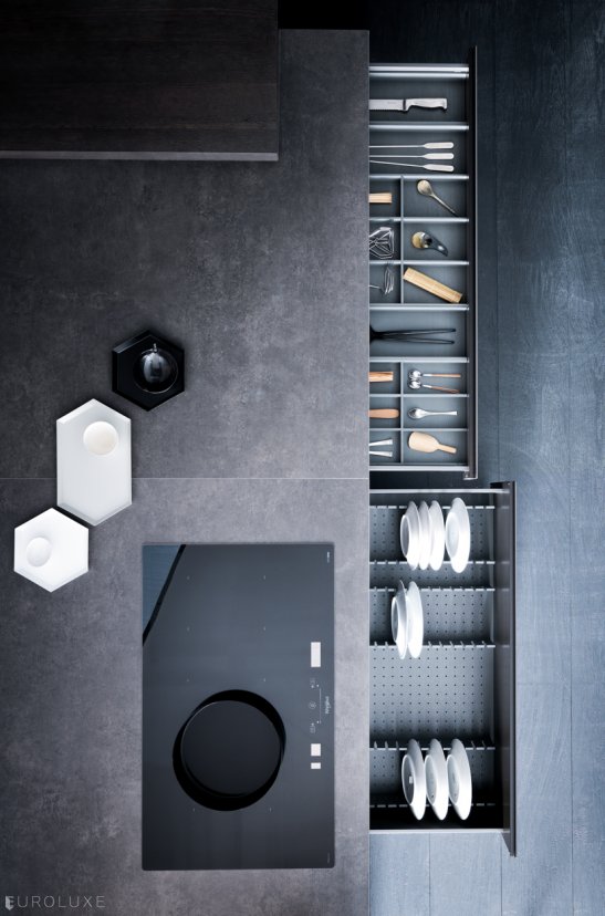 Moka - Moka, modern kitchen, italian kitchen, minimalistic kitchen, european kitchen, Pedini, modern european kitchen, chicago kitchen cabinets