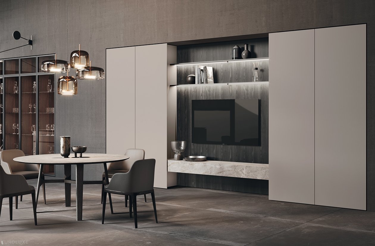 Mantis - kitchen cabinets, modern design, minimalistic kitchen, dining furniture, custom kitchen cabinets, modern kitchen, kitchen Chicago, european kitchen, italian, Binova cabinets chicago, urban interior, contemporary kitchen, black kitchen, Mantis by Binova, wooden kitchen
