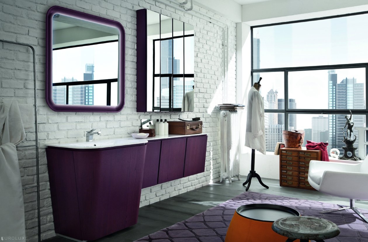 Suede - modern bathroom, bathroom bidet, shower, bathroom doors, Chicago furniture, bathroom chandeliers, urban interior, Suede bathroom, bathroom ensembles, deep bath, 