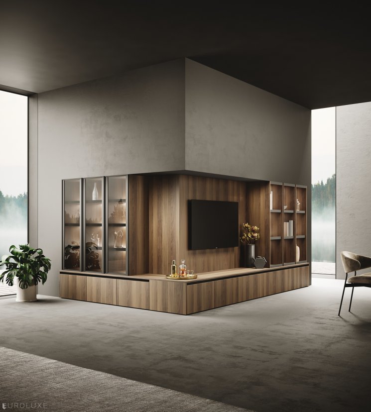 Menta Creta and Adige  - black kitchen, european kitchen, dining furniture, minimalistic kitchen, Menta by Miton, modern design, italian, wooden kitchen, kitchen cabinets, urban interior, modern kitchen, kitchen Chicago, custom kitchen cabinets, Miton Chicago, Miton cabinets chicago, contemporary kitchen