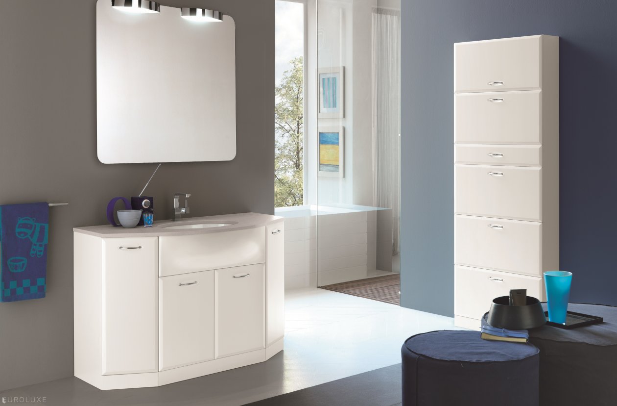 Ambra - shower, clean design, cabinets, bathroom, vanities, bath, bathrooms Chicago, modern bathroom, bathroom furniture, Italian bath, Ambra