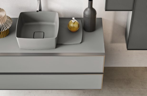 Dress by Artesi - bathroom furniture, modern interior, Chicago furniture, contemporary bath, bathroom design, Italian bath