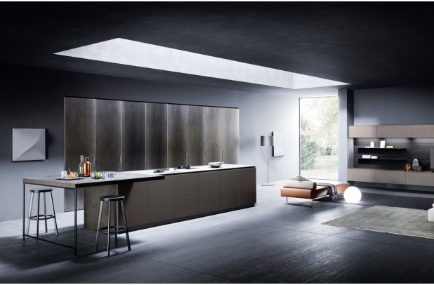 Moka by Pedini - european kitchen, minimalistic kitchen, Pedini, chicago kitchen cabinets, modern kitchen, modern european kitchen, italian kitchen, Moka