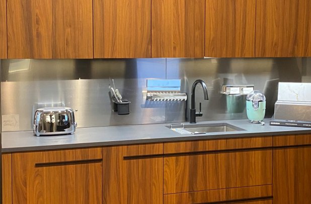 Miton Walnut Veneer Kitchen by Miton - 