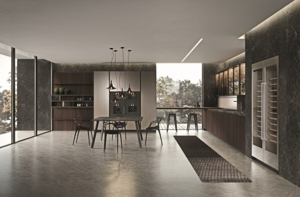 AK 05 by Arrital - urban interior, ak project, chicago italian cabinets, dining furniture, arrital cabinets chicago, arrital, kitchen Chicago, modern design, modern kitchen cabinets, italian, contemporary kitchen