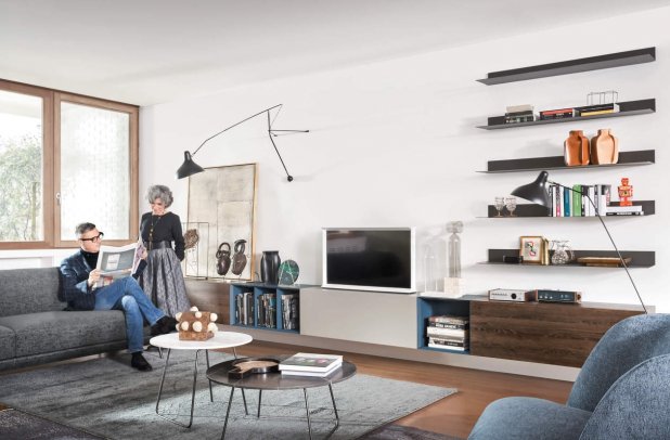 Eclectic Residence by Novamobili - modern media walls, italian modular entertainment system