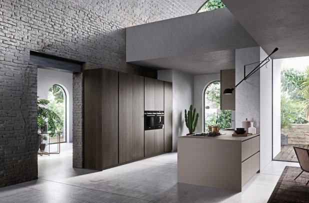 Moka by Pedini - european kitchen, modern kitchen, modern european kitchen, Pedini, minimalistic kitchen, Moka, italian kitchen, chicago kitchen cabinets